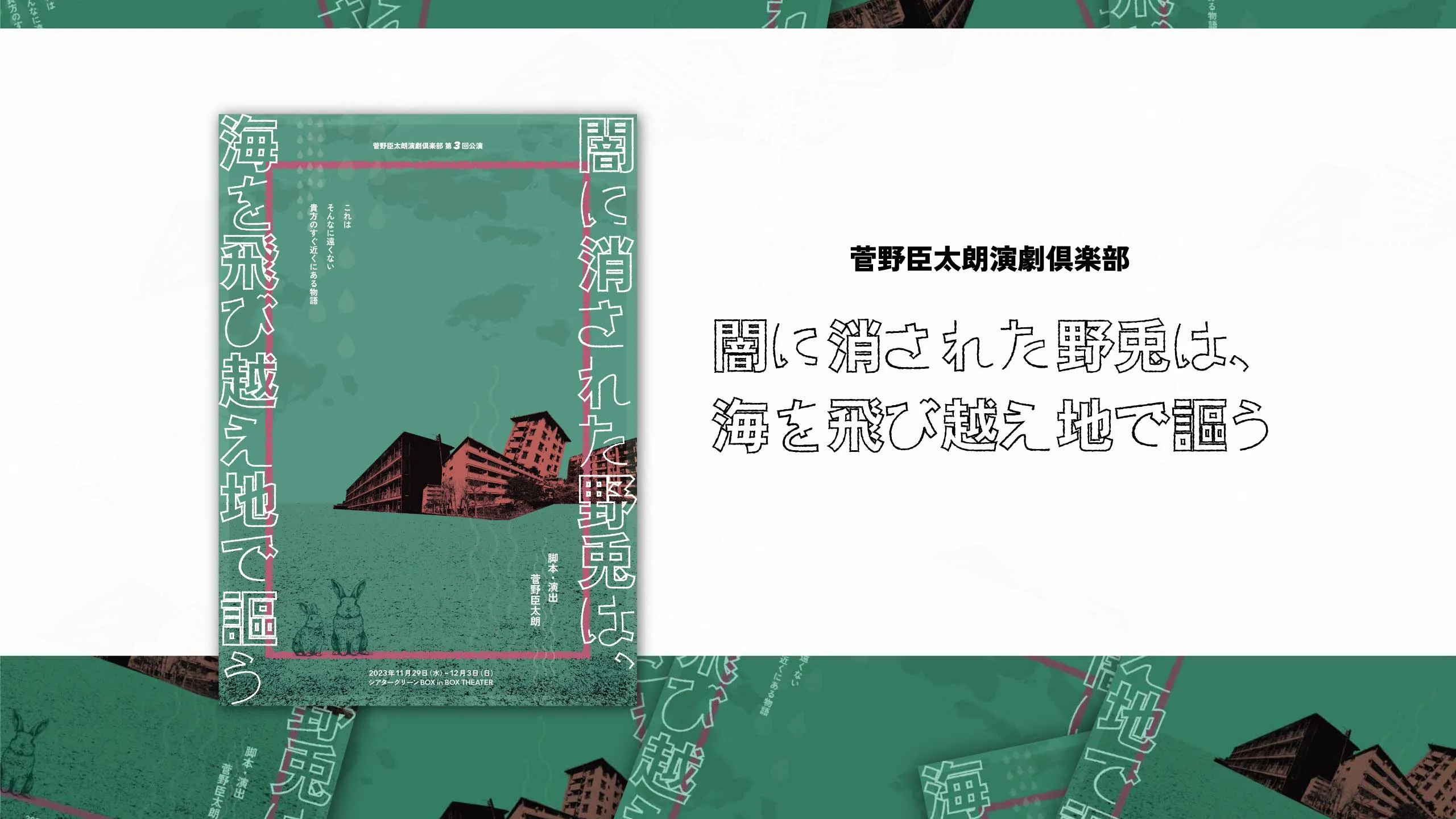 『闇に消された野兎は、海を飛び越え地で謳う』